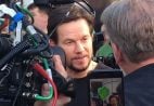 Mark Wahlberg at the Las Vegas opening of his Wahlburger restaurant