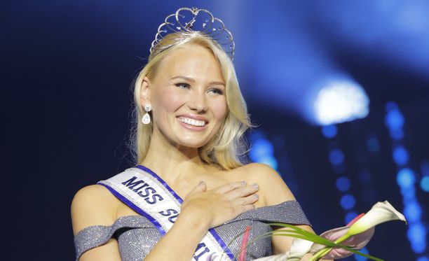 Petra Hämäläinen on uusi Miss Suomi. 