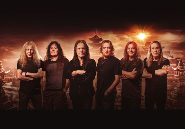 Heavy metall -yhtye Iron Maiden saapuu Suomeen.