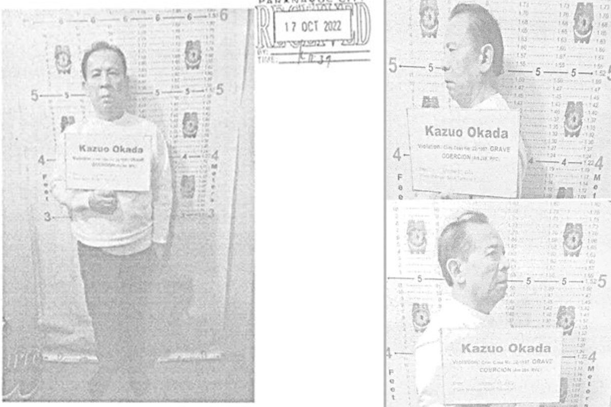 Kazuo Okada Manila arrest TRLEI Tiger Resort