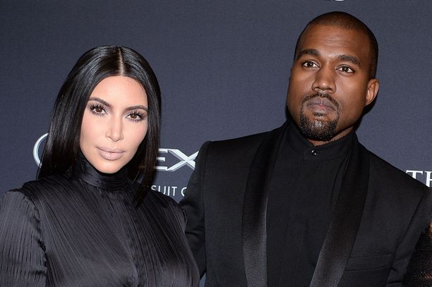 Kanye West ja Kim Kardashian erosivat viime vuonna.