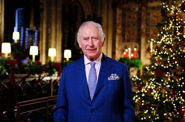 Kuningas Charlesin joulupuhe nauhoitettiin Pyhän Yrjön kappelissa.