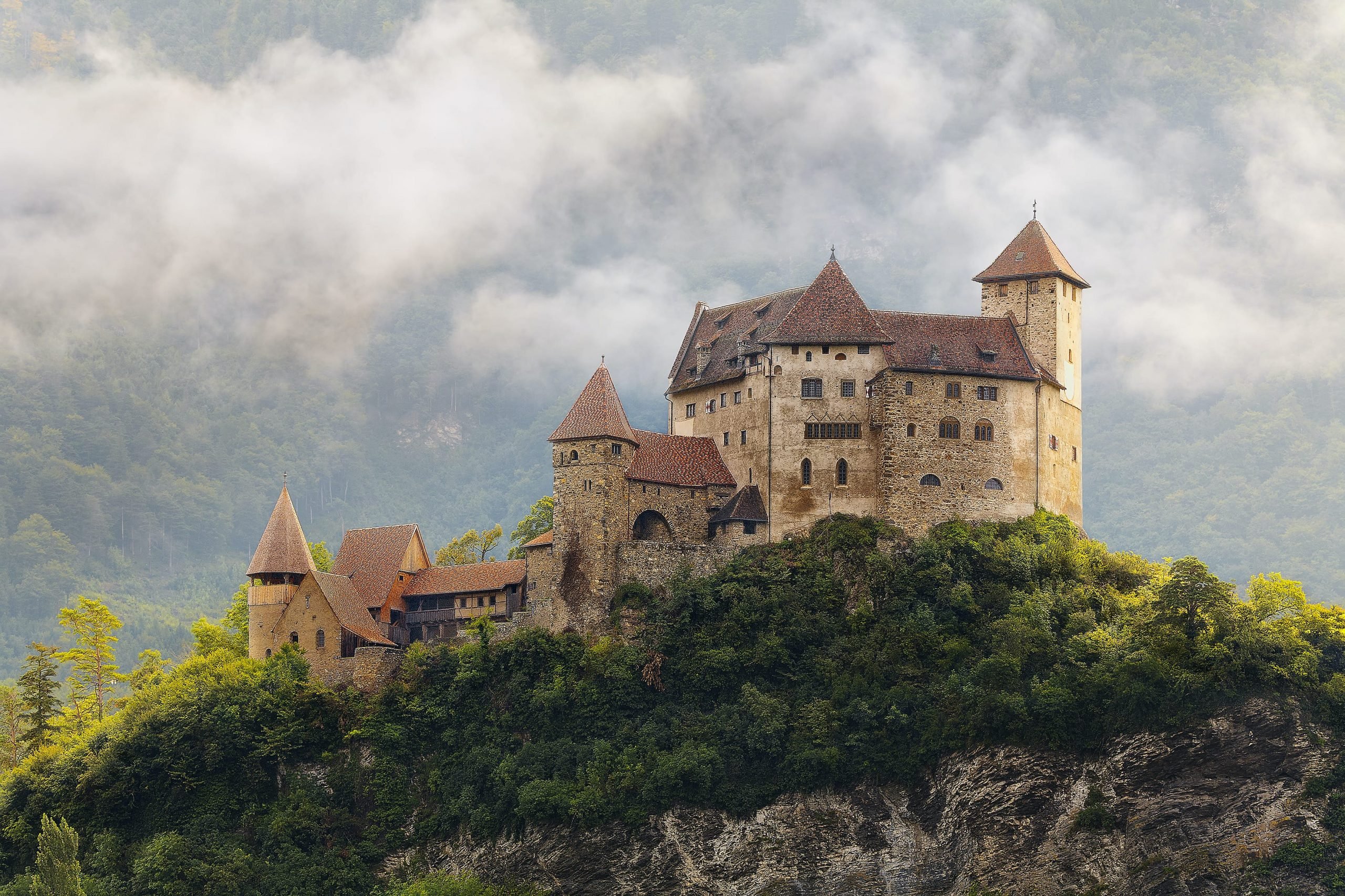 Gutenberg Castle in Liechtenstein