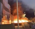 A fire across from Atlantic City's Ocean Casino Resort