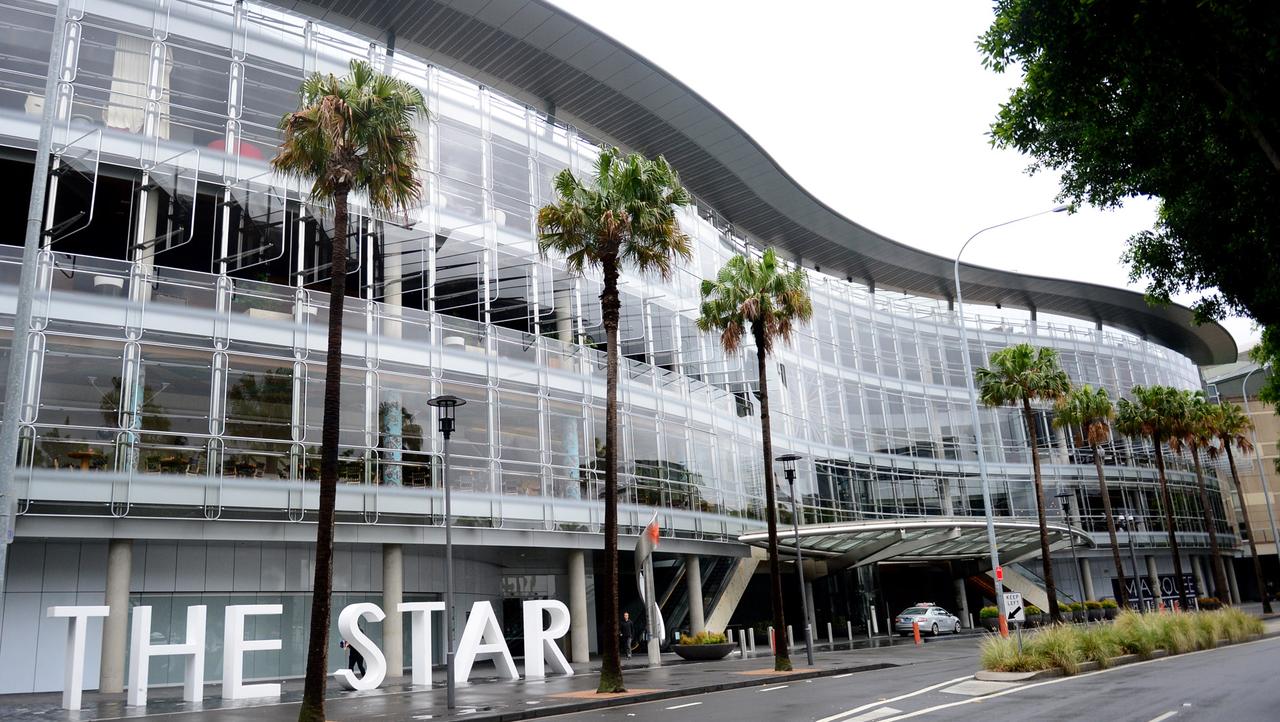 An entrance to The Star casino in Australia