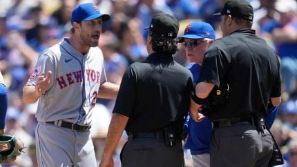 MLB Suspends New York Mets Pitcher Max Scherzer