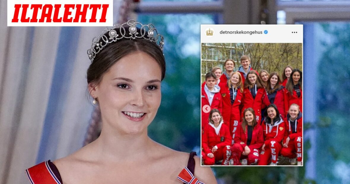 Prinsessa Ingrid juhlii opiskelija­haalareissa – Mette-Marit hauskasti ”lahkeessa”