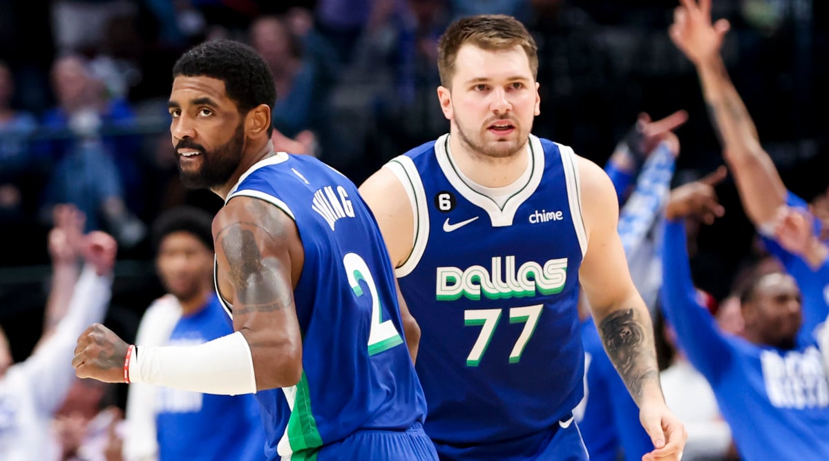 Kyrie Irving Luka Doncic Dallas Mavs Miss Play-In Tournament Western Conference Playoffs