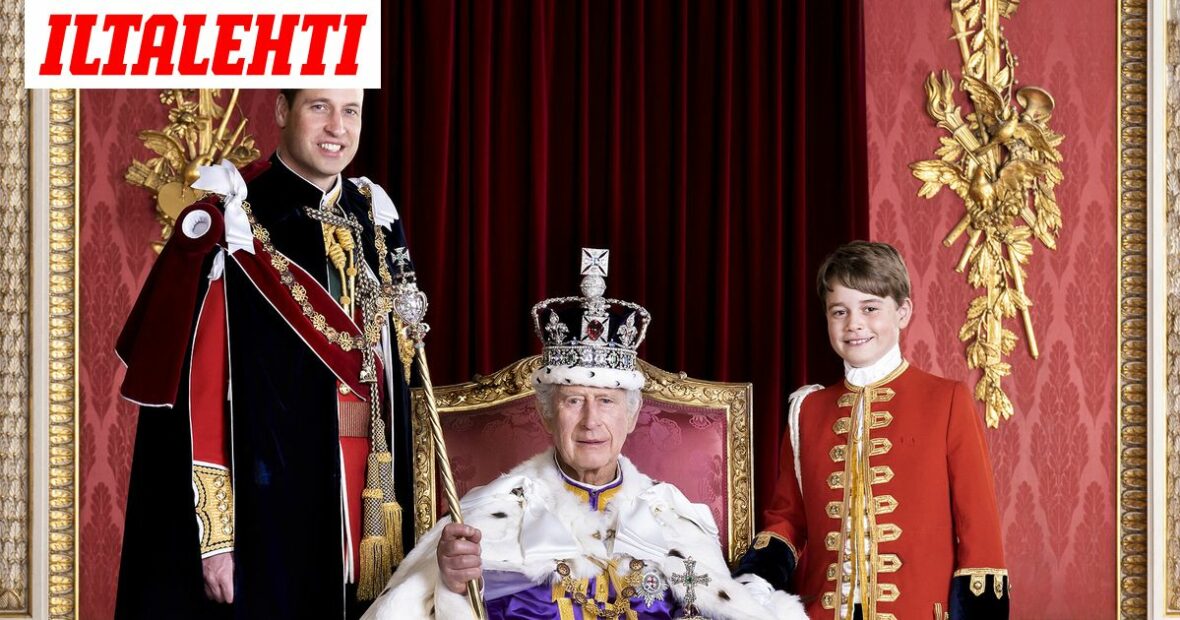 Kolme sukupolvea kuninkaita samassa kuvassa