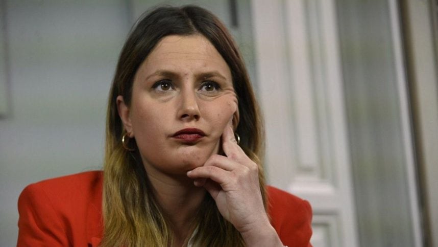 Spanish politician Alejandra Jacinto in a press photo