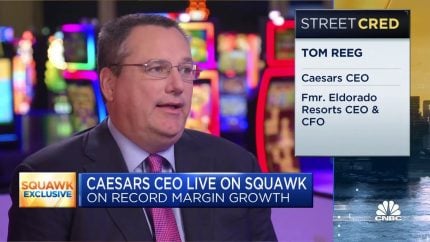 Caesars CEO Reeg Adds to Holdings in Company Stock