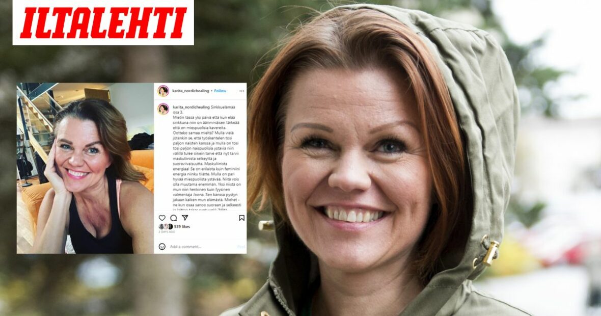Entinen tv-kuuluttaja Karita Aaltonen havaitsi tÃ¤rkeÃ¤n asian sinkkuelÃ¤mÃ¤stÃ¤Ã¤n: âOotteko samaa mieltÃ¤?â