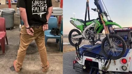 Las Vegas Police Arrest 'Reckless Rider' Who Rode Dirt Bike Through Casinos