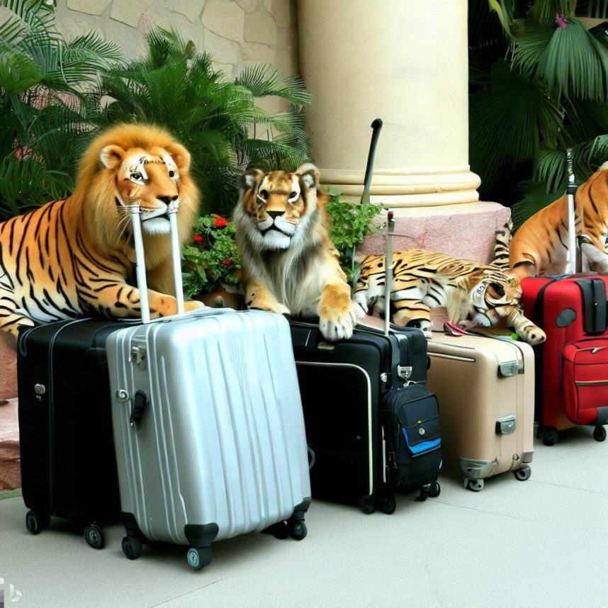 Last of Siegfried & Roy's Tigers and Lions Leaves Las Vegas for Sanctuaries