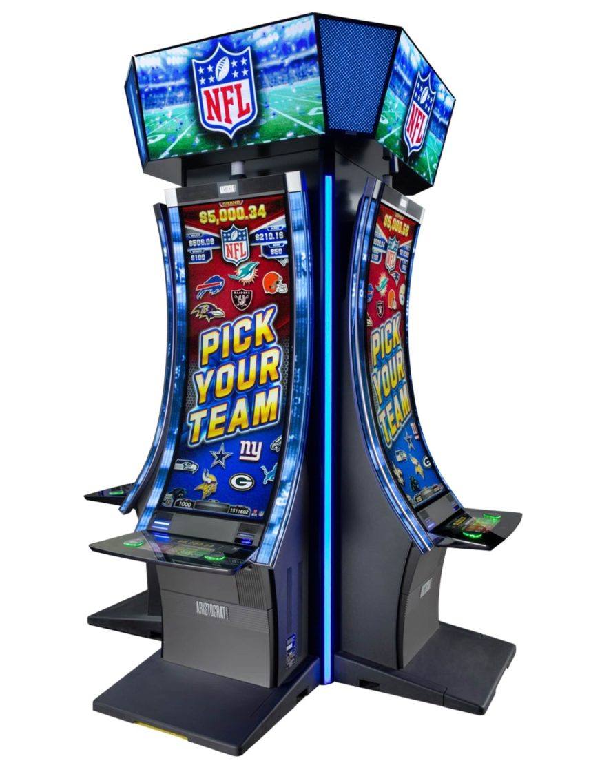 First NFL Slot Machine Hits US Casino Floors