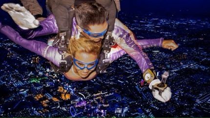 Las Vegas Strip Now Home to World’s Most Expensive Skydive
