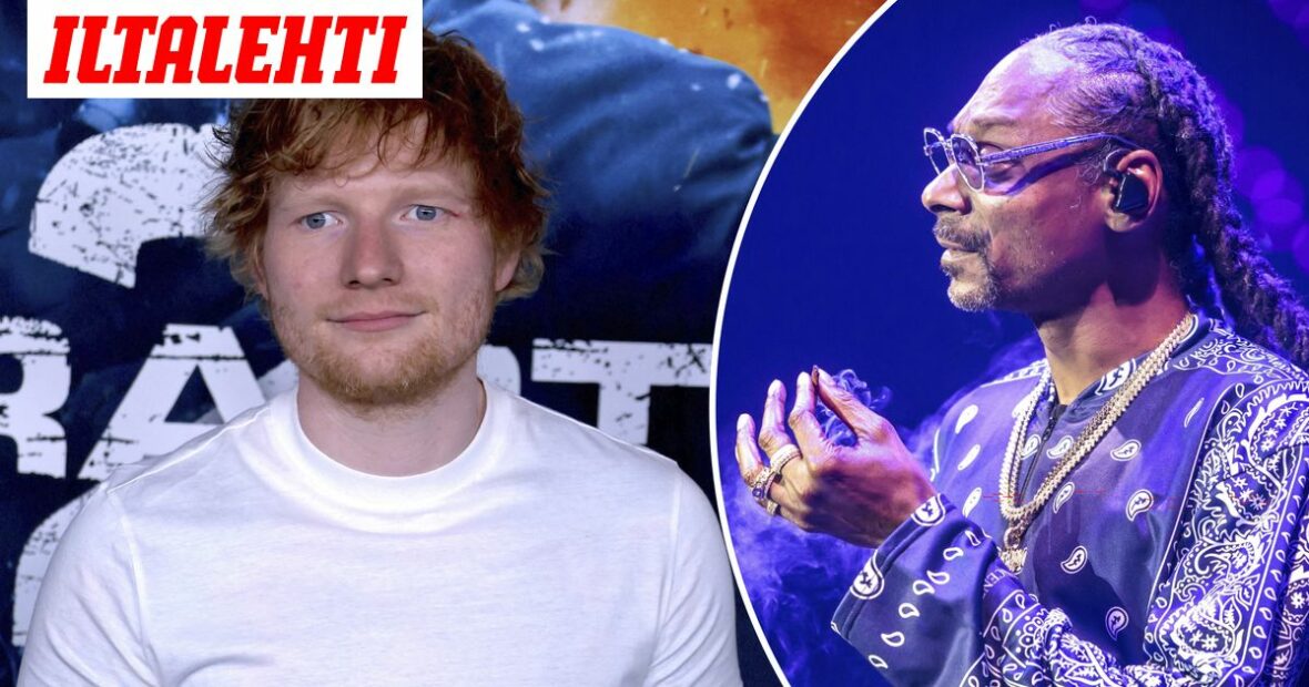 Ed Sheeran menetti hetkeksi näkönsä pössyteltyään pilveä Snoop Doggin kanssa