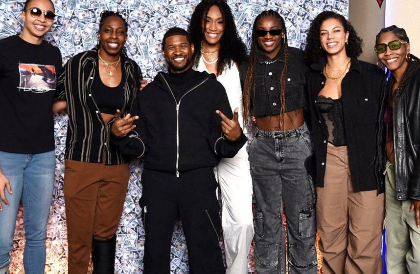 WNBA's Aces Steal Usher's Las Vegas Show