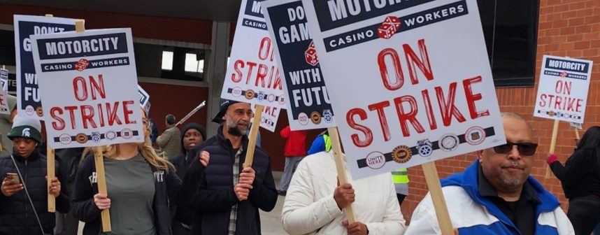 Detroit Casino Employees Remain on Strike, Sides Close to Agreement