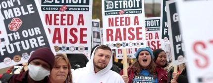 Detroit Casino Unions Reach Tentative Deal to End Strike 