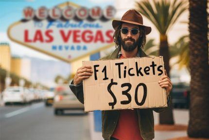 F1 Las Vegas Prices Collapse as More than 10K Race Tickets Remain Unsold