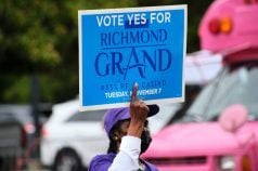 Richmond Casino Poll Shows November Referendum Outcome is Anyone's Guess