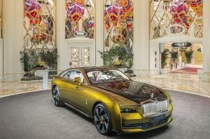 Rolls-Royce Unveils Fully Electric 'Spectre' at Wynn Palace on Macau Cotai Strip