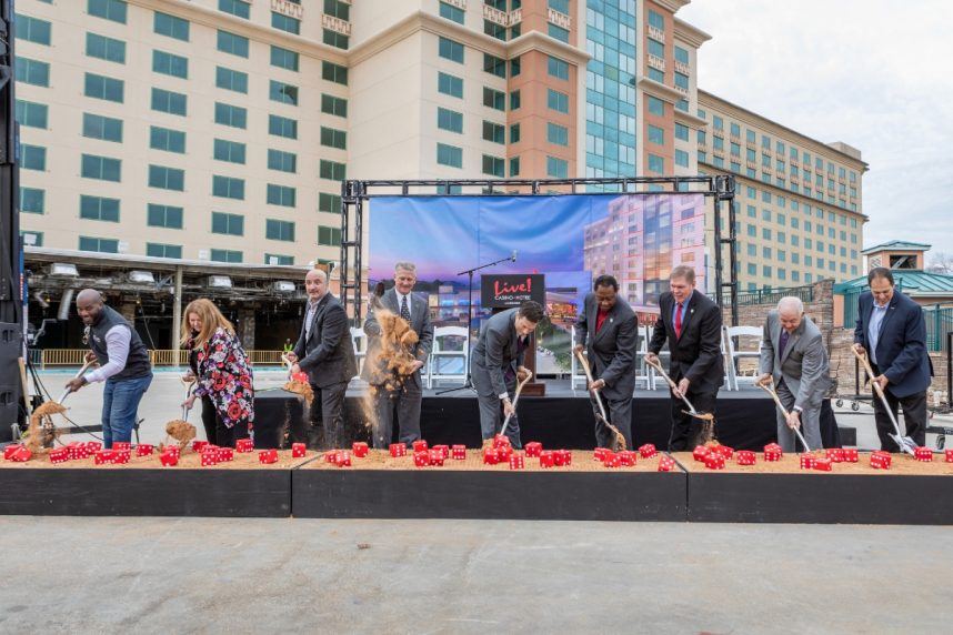 $270M Live! Casino Hotel Louisiana Breaks Ground in Bossier City