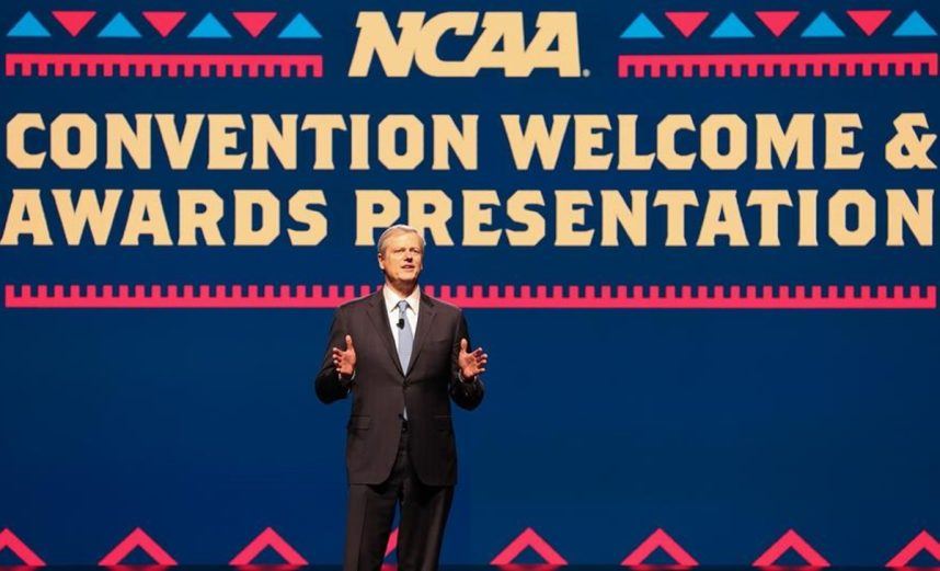 NCAA President Stresses Student-Athlete Safety as Sports Betting Continues to Expand
