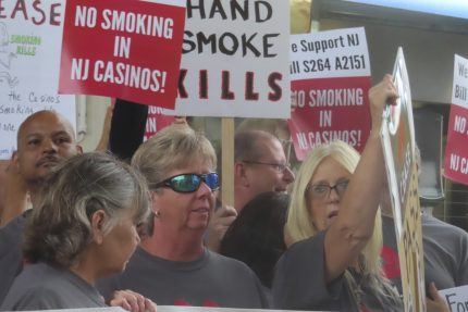 Atlantic City Casino Smoking Bill Will Distance Smokers From Workers