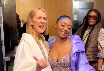 Las Vegas Icon Celine Dion Sings Again, Backstage at Grammys in New Video